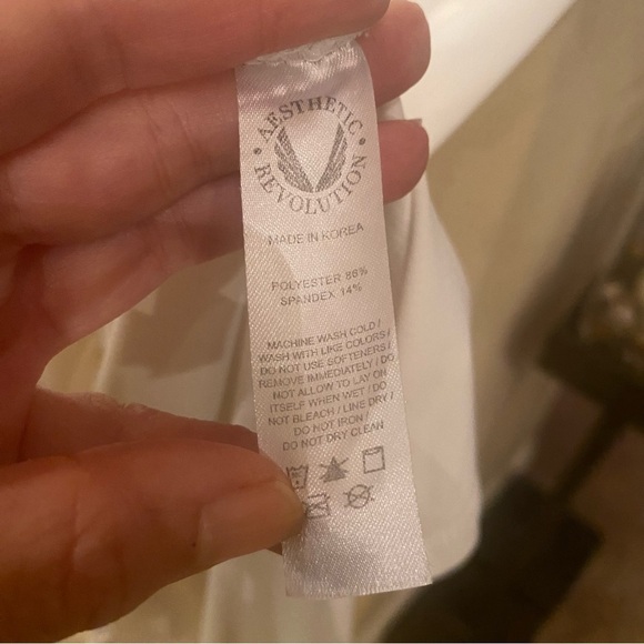 ASRV Men White Technical Sportswear Train-Lite DSG-0164 T-Shirt Size Medium - Picture 9 of 9